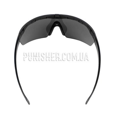 Комплект балістичних окулярів ESS Crosshair 2x Kit, Чорний, Прозорий, Димчастий, Окуляри