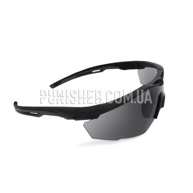 Комплект балістичних окулярів Revision Stingerhawk U.S. Military Kit Clear/Smoke/Yellow Lens, Чорний, Прозорий, Димчастий, Жовтий, Окуляри, Regular