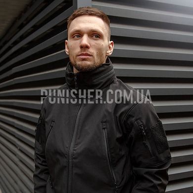 Куртка Helikon-Tex Gunfighter - Shark Skin Windblocker, Чорний, XX-Large