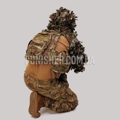 Lapa Viper Hood V1 Camouflage Hood with Leaves, Multicam