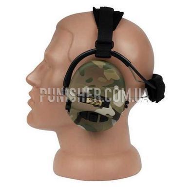 MSA Sordin Neckband Metal Headset Plug with Fabric Headband (Grade 2), Black, Headset, MSA Sordin, Headband