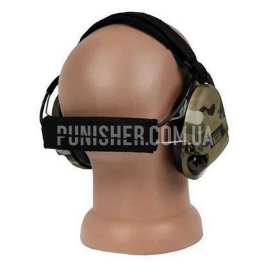 MSA Sordin Neckband Metal Headset Plug with Fabric Headband (Grade 2), Black, Headset, MSA Sordin, Headband