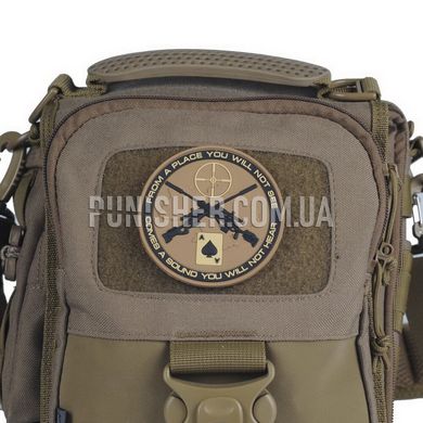 M-Tac Ukrainian Snipers PVC Patch, Coyote Brown, PVC