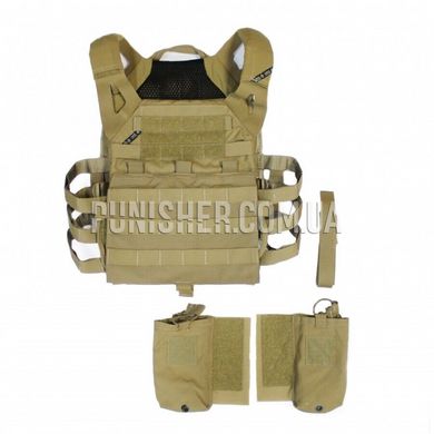 Crye Precision Jumpable Plate Carrier - JPC 2.0, Coyote Brown, Medium, Plate Carrier