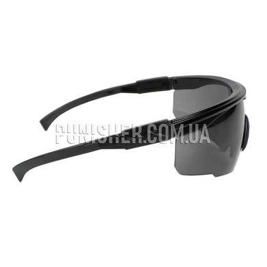 Wiley X PT-1 Ballistic Safety Glasses Kit, Black, Smoky, Goggles