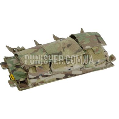 Передняя панель Emerson MF Style Quad 5.56 Compatible Placard для магазинов М4/М16, Multicam, 6, Velcro, AR15/М4, M16, Для плитоноски, Cordura 500D