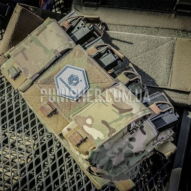 Передняя панель Emerson MF Style Quad 5.56 Compatible Placard для магазинов М4/М16, Multicam, 6, Velcro, AR15/М4, M16, Для плитоноски, Cordura 500D