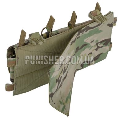 Передняя панель Emerson MF Style Quad 5.56 Compatible Placard для магазинов М4/М16, Multicam, 6, Velcro, AR15/М4, M16, Для плитоноски, Cordura 500D