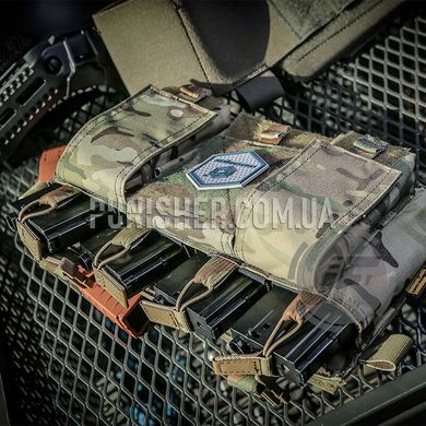 Передняя панель Emerson MF Style Quad 5.56 Compatible Placard для магазинов М4/М16, Multicam, 6, Velcro, AR15/М4, M16, Для плитоноски, Cordura 500D