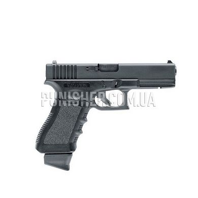 Пістолет Glock 17 [Umarex] CO2 Deluxe, Чорний, Glock, CO2, Немає