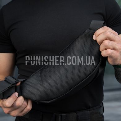 Сумка M-Tac Tactical Waist Bag GEN.II, Чорний, 2 л