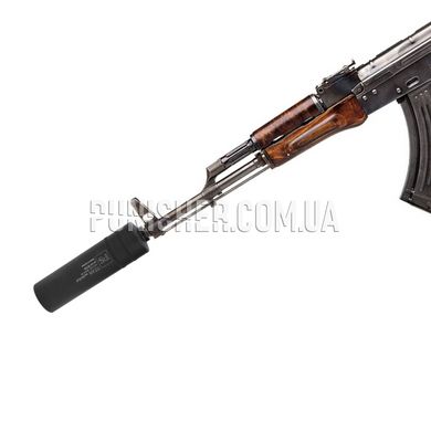 Військовий глушник Титан FS-T2, калібр 7.62 мм, Чорний, Глушник, AK-47, AKM, РПК-7.62, ПКМ, 8