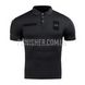 M-Tac Elite Tactical Coolmax Black Polo Shirt 2000000015422 photo 2