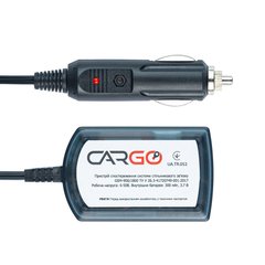 GPS трекер Cargo Light 2 + прикуриватель, Черный, 2000000041605