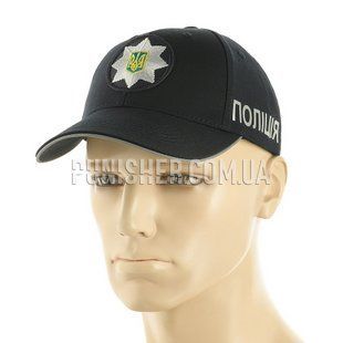 Бейсболка M-Tac Поліція Elite Flex рип-стоп, Navy Blue, Large/X-Large