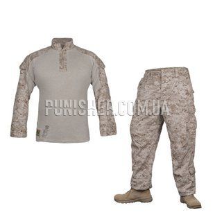 Вогнетривка уніформа USMC Frog Defender M (Вживане), Marpat Desert, Medium Regular
