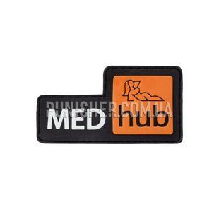 PIFI MED hub Patch, Black, Medic, PVC, No