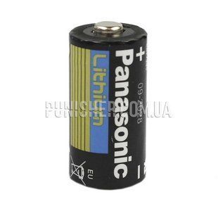 Батарейка Panasonic Lithium CR123A 3V 2шт, Чорний, CR123A
