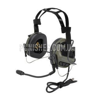 Активна гарнітура Earmor M32N Mark 3 MilPro, Foliage Green, Підшоломні, 22, Single