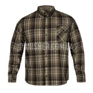 Balak Wear Flannel Shirt, Brown, Small