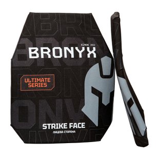 Bronyx Medium 3 class ULTIMATE Armor Plate, Black, Armor plates, 3, Medium, Ultra high molecular weight polyethylene