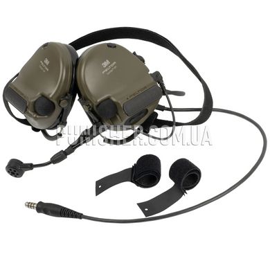 3M Peltor Comtac XPI Neckband Headsets, Olive, Neckband, 25, PELTOR J11, Comtac XPI, 2xAAA, Single