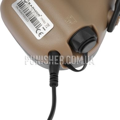 Активные наушники Earmor M31 PLUS, Tan, Активные, С оголовьем, 22