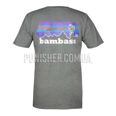 Футболка BS Bambass, Серый, Small