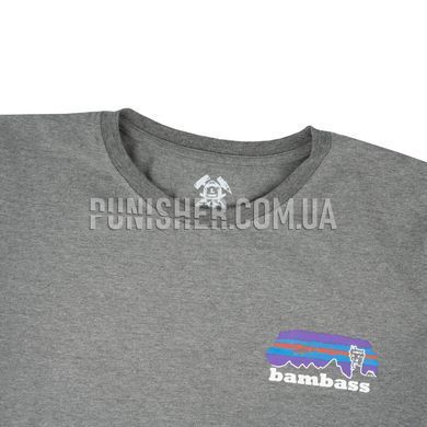 Футболка BS Bambass, Серый, Small
