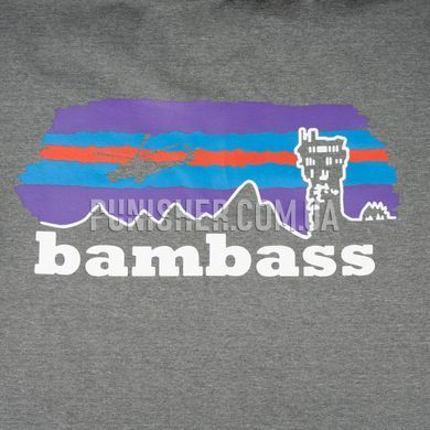 Футболка BS Bambass, Серый, Small