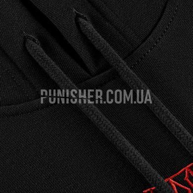 M-Tac Hoodie One Man Stands Alone Oversize Hard Black, Black, Medium