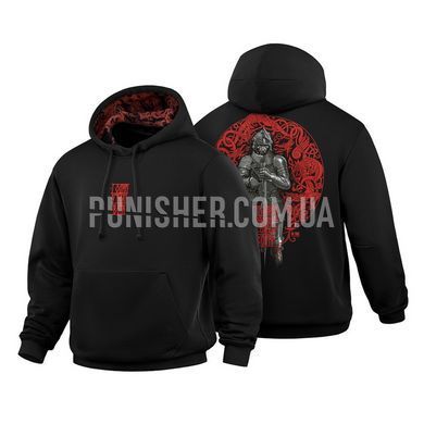 M-Tac Hoodie One Man Stands Alone Oversize Hard Black, Black, Medium
