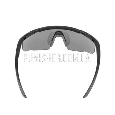 Wiley-X Saber Advanced Tactical Goggles Set 2 lenses, Black, Transparent, Smoky, Goggles