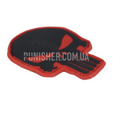 Нашивка M-Tac Punisher ПВХ, Черный/Красный, ПВХ