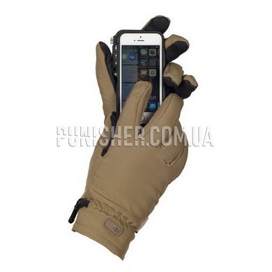 M-Tac Soft Shell Thinsulate Coyote Brown Gloves, Coyote Brown, Large
