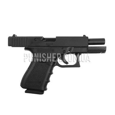 Пистолет Glock 19 [Umarex], Черный, Glock, CO2, Нет