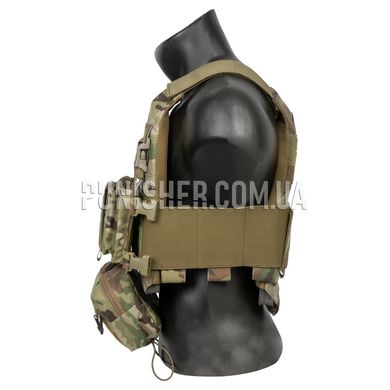 Emerson FCS Style VEST W/MK Chest Rig, Multicam, Plate Carrier