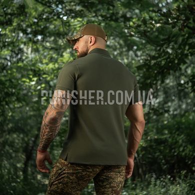 M-Tac Ranger 65/35 Army Olive Tactical Polo Shirt, Olive, Large