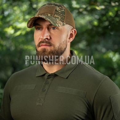 M-Tac Ranger 65/35 Army Olive Tactical Polo Shirt, Olive, Large
