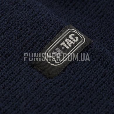 M-Tac Fine Knit 100% Acrylic Beanie, Navy Blue, Small/Medium