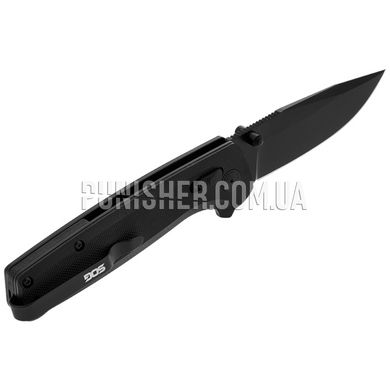 Складной нож SOG Terminus XR G10, Черный, Нож, Складной, Гладкая