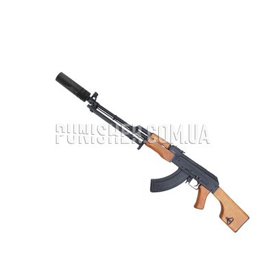 Військовий глушник Титан FS-RPK, калібр 5.45 мм, Чорний, Глушник, AK-74, AKC-74, AKC-74У, РПК-5.45, 8
