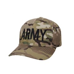 Бейсболка Rothco Army Supreme Low Profile Cap, Multicam, Универсальный