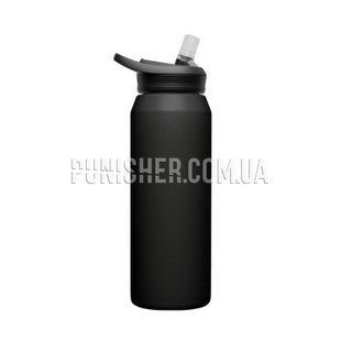 Термофляга для воды CamelBak Eddy + SST Vacuum Insulated 1 л, Черный, Фляга