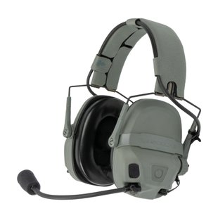 Ops-Core AMP Communication Headset, Connectorized NFMI, Foliage Green, 22