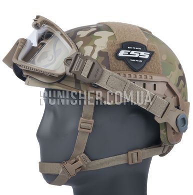 Защитная маска ESS Influx AVS Goggle, Tan, Прозрачный, Дымчатый, Маска