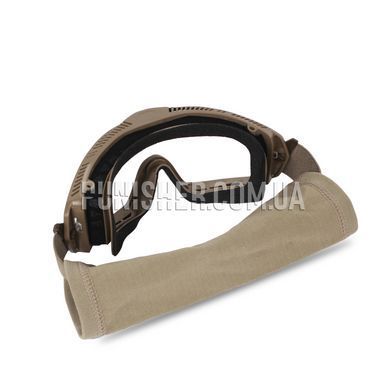 Захисна маска ESS Influx AVS Goggle, Tan, Прозорий, Димчастий, Маска