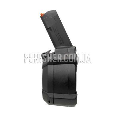 Барабанний магазин Magpul PMAG D-50 GL9-PCC на 50 патронів для карабінів PCC 9 mm, Чорний, Магазин, 9mm