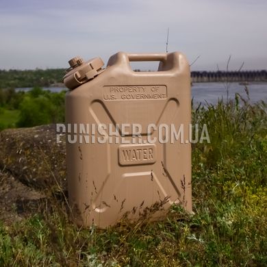 Scepter 20 Litre Military Water Container, Sand, Water Canister