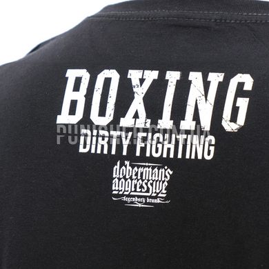 Dobermans Aggressive Dirty Fighting Longsleeve, Black, Medium